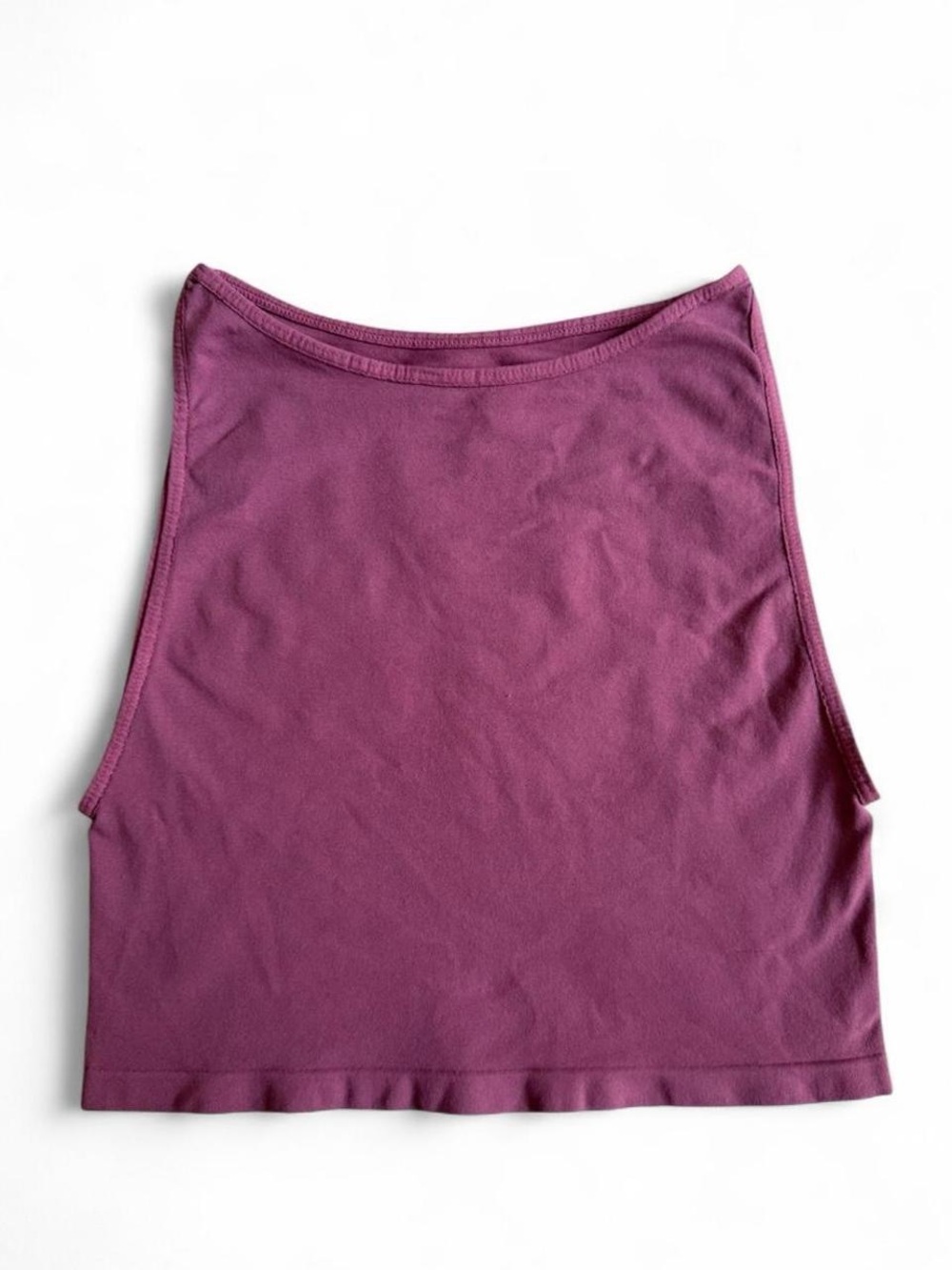 Free People Sleeveless Tank Top in Burgundy